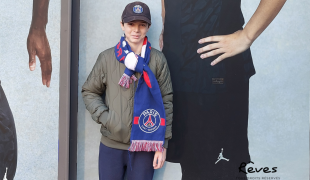 Bastien a rencontré les joueurs du PSG en visio