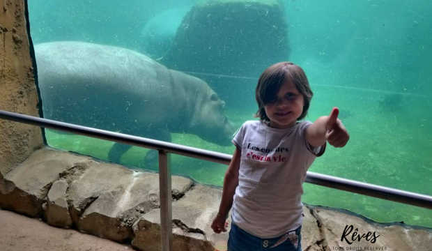 Ava a fait un séjour au zoo de Beauval