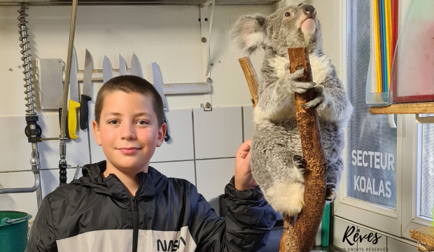 Jean a fait un séjour au zoo de Beauval