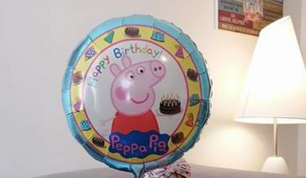 Ambre a rencontré Peppa Pig