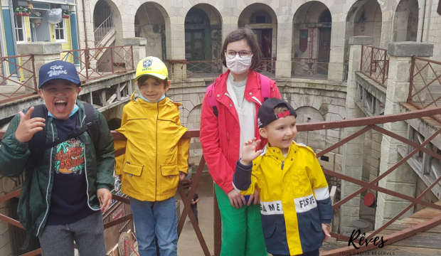 Arthur a visité Fort Boyard