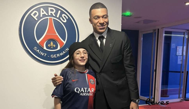 Melina a rencontré les joueurs du PSG