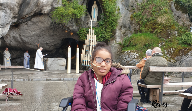 KHEIRA a fait un séjour à Lourdes
