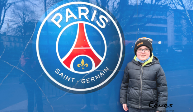 Hugo a rencontré les joueurs du PSG