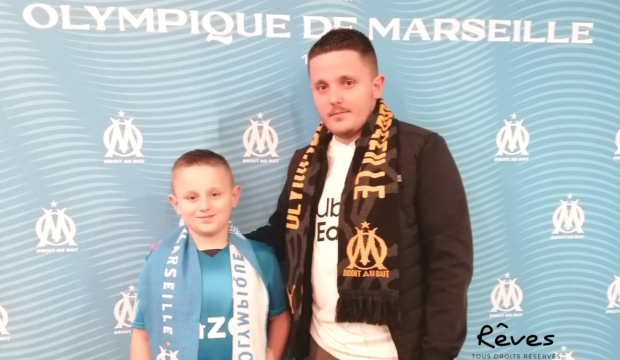 Yanis rêve de rencontrer les joueurs de l'OM et d'assister à un match 