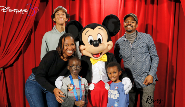 Abdoulaye a séjourné au parc Disneyland Paris