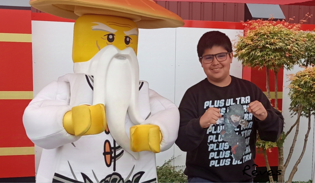 Tiago a fait un séjour en famille à Legoland au Danemark