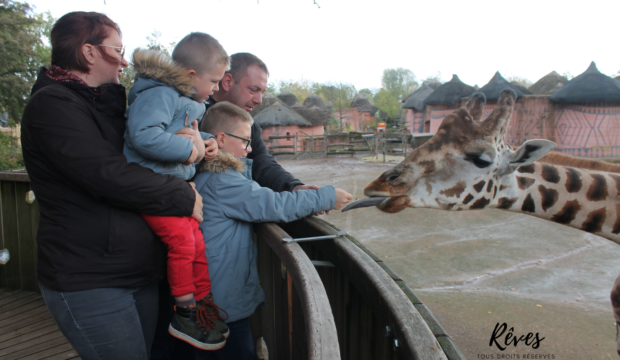 Clément  a fait un séjour en famille au zoo Pairi Daiza