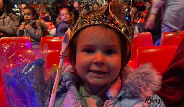 Perle a assisté au spectacle de Disney sur glace