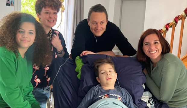 Léandre  a rencontré la chanteuse Mylène de 3 Cafés Gourmands