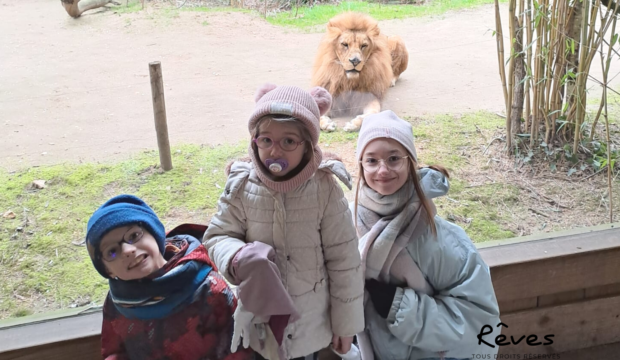 Aline a profité d'un séjour au Zoo de La Flèche en famille