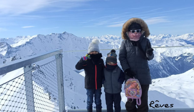 Abdel Malik a fait un séjour à la neige