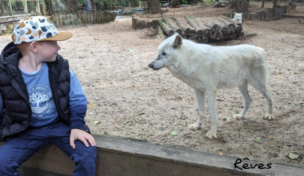 Lenny a fait un séjour au Zoo de La Flèche en famille