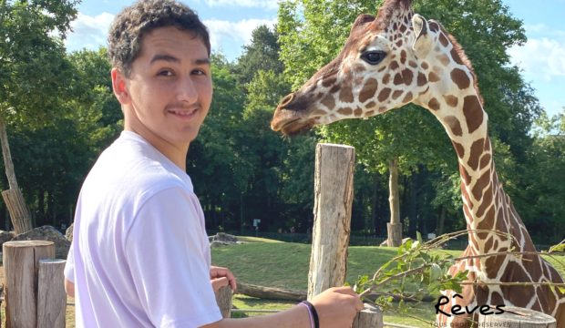 Ugo a séjourné au Zoo de Beauval
