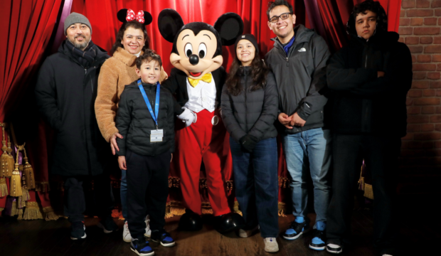 Mathias a séjourné au parc Disneyland Paris