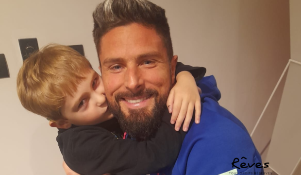 Amaury a rencontré Olivier Giroud