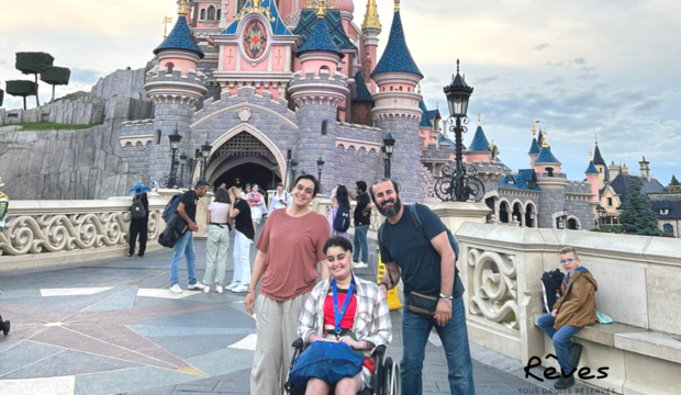Khadidja a séjourné au parc Disneyland Paris