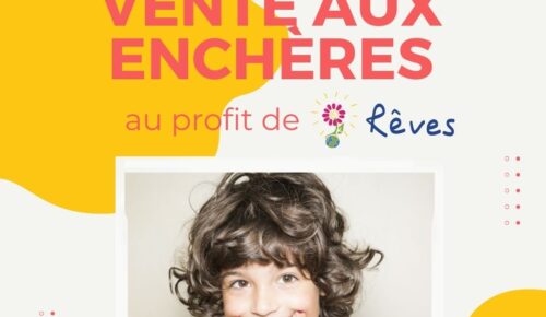 Vente aux enchères de l’association Rêves