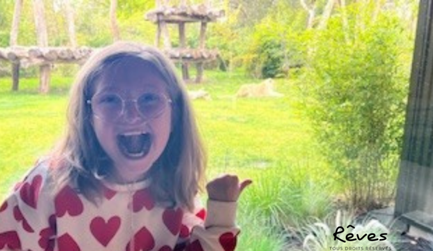 Agathe a fait un séjour au Zoo de La Flèche en famille
