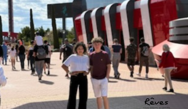 Romane  a séjourné à Port Aventura